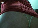 Red dress with thong upskirt 1, foto 320x240, 0 reacties, 4 stemmen