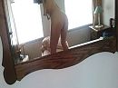 oeps de spiegel hangt wel hoog, foto 960x720, 12 reacties, 39 stemmen