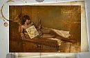 Erotic French vintage postcard, foto 4000x2612, 6 reacties, 49 stemmen