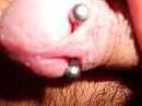 Frenum piercing close-up, foto 4000x3000, 3 reacties, 3 stemmen