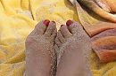 Zon, zand en gelakte nagels..., foto 1200x800, 1 reacties, 18 stemmen