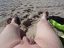 effe op het strand, foto 3072x2304, 1 reacties, 9 stemmen