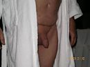 hier ben ik in badjas in hotel, foto 640x480, 0 reacties, 3 stemmen