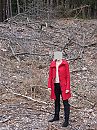 jolie walking in the woods, foto 3000x4000, 4 reacties, 46 stemmen
