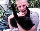 ik met huisdier, foto 503x396, 0 reacties, 1 stemmen