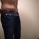 BDSM CBT big bulge in jeans, foto 2656x2656, 0 reacties, 13 stemmen