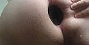 ik met fist toy in me, foto 2560x1320, 6 reacties, 17 stemmen