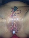 Mijn volgespoten tattoo kutje, foto 1536x2048, 51 reacties, 251 stemmen