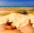 op het strand, foto 1693x1650, 0 reacties, 3 stemmen
