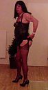 paraderen in zwarte lak, foto 330x609, 0 reacties, 5 stemmen