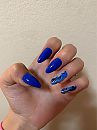 Blue nails, love it., foto 720x959, 3 reacties, 12 stemmen