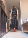 Lange leren rok, foto 360x480, 2 reacties, 5 stemmen