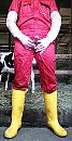 gele rubberen laarzen, foto 581x1115, 0 reacties, 3 stemmen