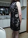 new black dress back side, foto 2448x3264, 1 reacties, 3 stemmen