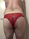 red lingerie  for men, foto 2320x3088, 1 reacties, 4 stemmen