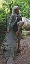 Posing on a fallen tree trunk, foto 495x1024, 2 reacties, 1 stemmen