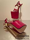 Red Beauty met 22cm gouden hak, foto 480x640, 2 reacties, 7 stemmen