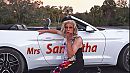 Samantha throws a hand kiss!, foto 2560x1440, 0 reacties, 4 stemmen