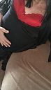 Satijn en rode lingerie, foto 1080x1920, 2 reacties, 4 stemmen