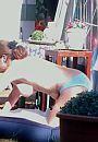 Topless bij caravan, foto 286x410, 5 reacties, 25 stemmen