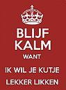 U vraagt wij likken, foto 504x686, 1 reacties, 9 stemmen