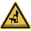 Waarschuwingsbord BDSM kamer 2, foto 1200x1200, 1 reacties, 7 stemmen
