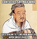 confucius, foto 377x398, 1 reacties, 10 stemmen