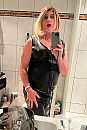 zwarte rubber en  lingerie, foto 434x640, 0 reacties, 10 stemmen