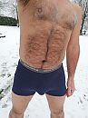 Boxer in de sneeuw, foto 3000x4000, 1 reacties, 5 stemmen