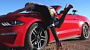 Desert Lady bent over the Hood, foto 1920x1080, 1 reacties, 5 stemmen