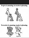 Giving versus Receiving, foto 455x587, 2 reacties, 11 stemmen