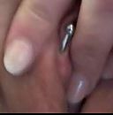 Inkijkje ☺️ met clitpiercing, foto 1080x1092, 79 reacties, 237 stemmen