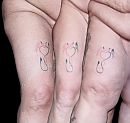 Onze vriendschap tattoo's, foto 757x719, 7 reacties, 42 stemmen