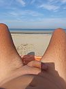 Op t strand, foto 3000x4000, 1 reacties, 11 stemmen