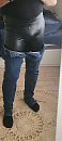 Pvc leggings onder mijn jeans, foto 1801x4000, 6 reacties, 16 stemmen