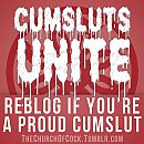 CumSluts unite, foto 600x600, 0 reacties, 4 stemmen