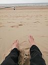 French pedi on the beach, foto 2448x3264, 2 reacties, 4 stemmen