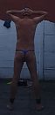 Lekker in string, foto 957x1955, 0 reacties, 1 stemmen
