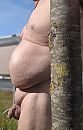 Lekker naakt buiten 490, foto 1828x2843, 0 reacties, 1 stemmen