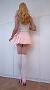 Sexy roze minirokje, foto 696x1240, 1 reacties, 12 stemmen