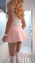 Sexy roze minirokje, foto 821x1463, 5 reacties, 13 stemmen
