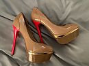 Beige kinky high heels, foto 2048x1536, 4 reacties, 15 stemmen