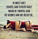 Eerste hulp, foto 1004x1022, 4 reacties, 17 stemmen