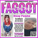 Exposed Faggot, foto 540x539, 0 reacties, 3 stemmen