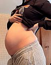 Hier was ze 12 weken ver, foto 1638x2077, 5 reacties, 30 stemmen