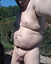 Lekker naakt buiten 648, foto 2448x3023, 0 reacties, 1 stemmen