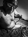 Naaktstrand b&w, foto 2316x3088, 0 reacties, 0 stemmen