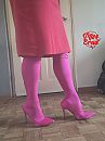 Roze legging en schoenen ineen, foto 2448x3264, 0 reacties, 1 stemmen