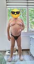 Voor het raam met string aan, foto 1872x3494, 1 reacties, 3 stemmen
