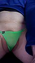 groene string, foto 1634x2904, 0 reacties, 0 stemmen